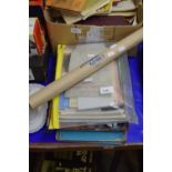 Various books and ephemera to include various posters, modern books on rugby and others, plus