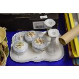Porcelain dressing table set