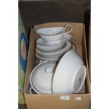 Quantity of Czechoslovakian dinner wares