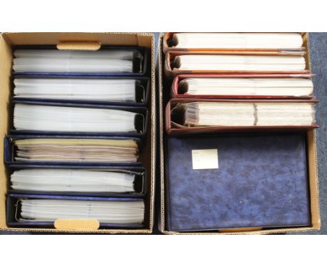 GB - mint &amp; First Day Cancels on PHQ Cards in 4x large &amp; 10x smaller albums. Many better non-bureau pmks, with many u