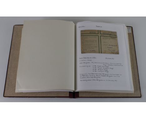 Palestine &amp; Syria Egyptian Expeditionary Forces mail, well written up military postal history collection, good variety On