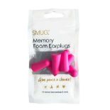 100 X BRAND NEW PACKS OF 5 SMUG. PINK MEMORY FOAM EAR PLUGS R19.4