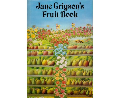 Jane Grigson's Fruit Book 1982 First Edition Hardback book with 508 pages published by Michael Joseph Ltd some ageing good co