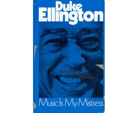 Duke Ellington Music is My Mistress by Edward Kennedy Ellington 1973 First Paperback Edition Softback Book with 522 pages pub