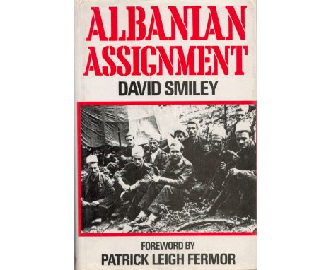 Albanian Assignment by David Smiley 1984 First Edition Hardback Book with 170 pages published by Chatto and Windus some agein