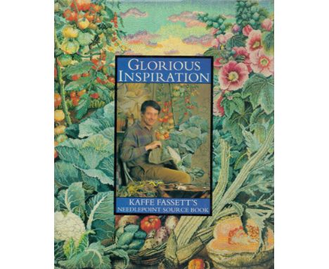 Glorious Inspiration Kaffe Fassett's Needlepoint Source Book 1991 First Edition Hardback Book with 1191 pages published by Ce