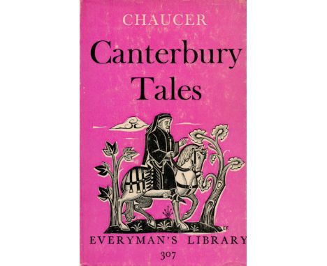 Geoffrey Chaucer Canterbury Tales Edited by A C Cawley 1970 edition unknown Hardback Book with 607 pages published by J M Den