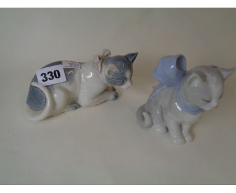 Nao figure of a Cat and another             