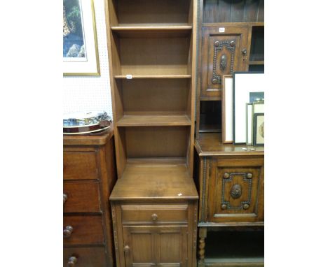 Ercol Mid Elm Dresser with drawer and cupboard base           