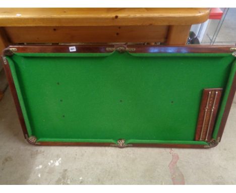Vintage tabletop Childs snooker table               
