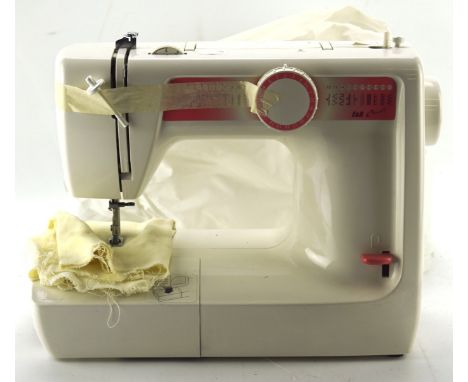 A contemporary E &amp; R 'Classic' sewing machine, with carry handle to the top