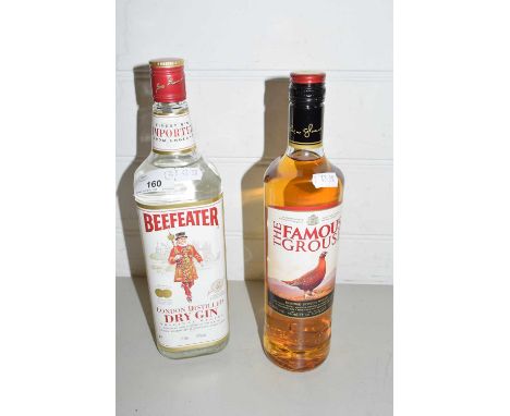 TWO BOTTLES OF SPIRITS - BEEFEATER GIN AND FAMOUS GROUSE SCOTCH WHISKY