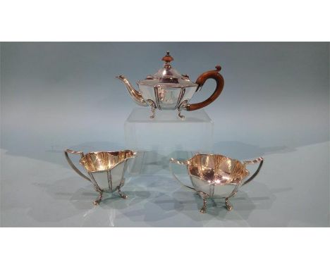 A silver plated Batchelors tea service