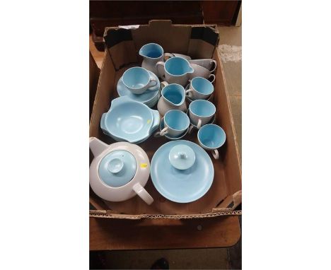 Poole pottery tea ware
