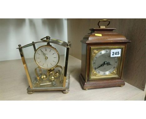 A Elliot mantle clock and one other