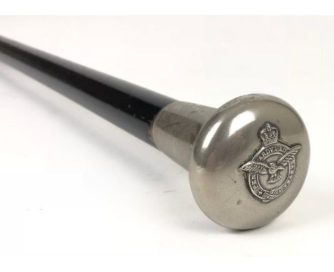 RAF Station Warrant Officer's Stick A scarce example of the pattern carried by RAF Station Warrant Officers. Black shaft with