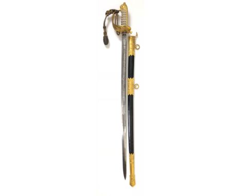 Royal Naval Air Service WW1 RNAS presentation RN Officer's sword by Wilkinson. A very good clean and rare example, presented 