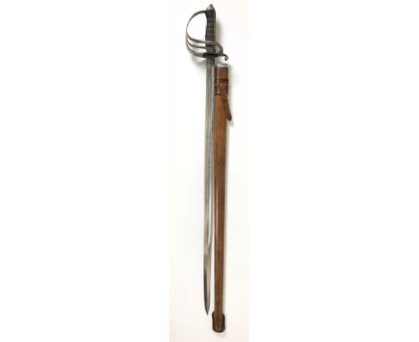 WW1 Royal Field Artillery Officer's Sword. A very good clean example of the regimental pattern with etched blade depicting a 