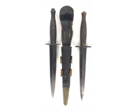 Fairburn-Sykes Fighting Knife by William Rodgers A used example of the 3rd pattern. The crossguard with cutler's details of W