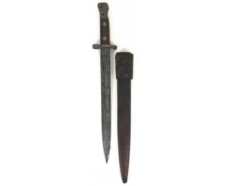Royal Engineers Boer War Period Enfield MKII 1888 Pattern Scabbard &amp; Land Pattern Scabbard. This example with inspection 