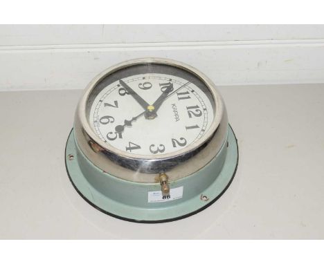 VINTAGE KAPPA SHIP'S BULKHEAD LIGHT WITH LATER QUARTZ MOVEMENT