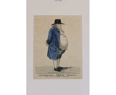 Richard Dighton (1795 - 1880), four hand-coloured etchings - A view from the Old South Sea House, Will you let me a loan?, Ag