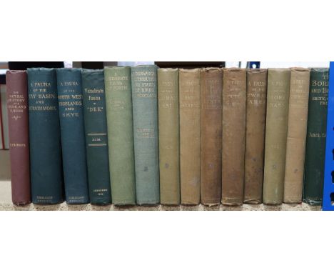 NATURAL HISTORY A collection of twelve Scottish regional&nbsp;Fauna of... titles, including the Moray Basin, the Orkney Islan