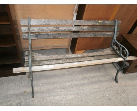 cast end bench for restoration