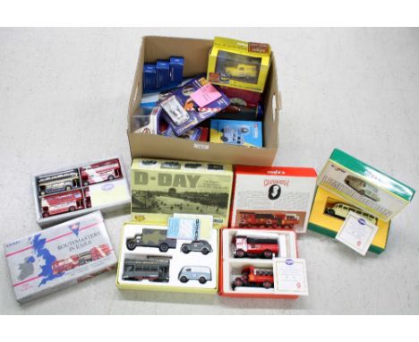 Corgi diecast model vehicles - Police set 08006, RAC Range Rover 57605, 'Reliant Regal van Only Fools..' 05201, D-Day set 977