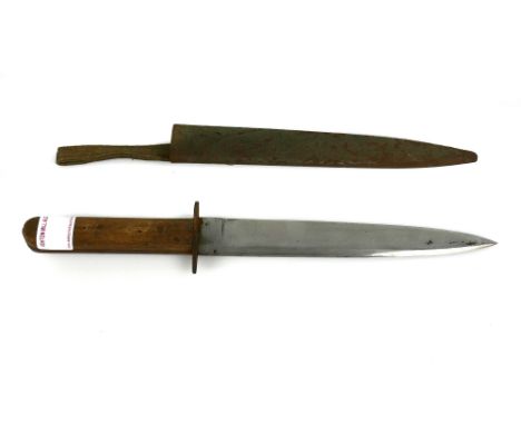 WWI Austrian Zelinka dagger and scabbard