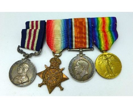 A George V Military Medal group to 7936 Sjt. E.G. Potton II/R. Fus, Star to Pte. Potton and War Medal to Sjt Potton., Victory