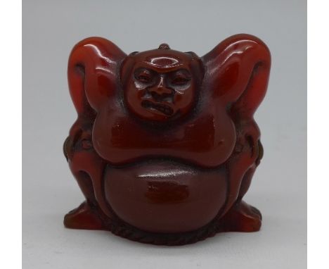 A modern Sumo netsuke