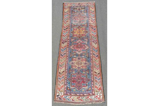 Schirwan Galerie Teppich Kaukasus Antik Um 1890 270 Cm X 96 Cm
