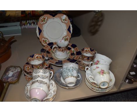 A mixed lot of ceramics amongst which is an assortment of Carlisle ware including bowls, cups and saucers and plates, also va