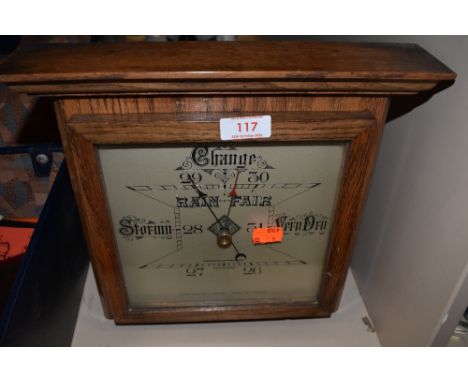 A vintage Short and Mason wall mounted barometer.
Condition report - 7.5 inch x 7.5 inch
