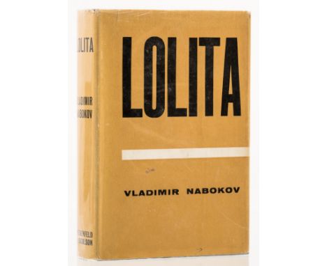 NO RESERVE Nabokov (Vladimir) Lolita, first English edition, ink ownership name to front free endpaper, original boards, slig