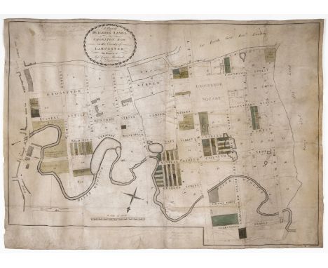 Manchester, Chorlton-upon-Medlock.- A Plan of Building Lands in Chorlton Row in the County of Lancaster: The Property of Mess