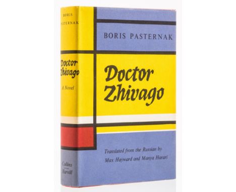 Pasternak (Boris) Doctor Zhivago, first English edition, light foxing to endpapers, original cloth, dust-jacket, faint toning