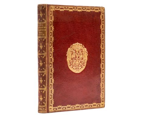 Bound in the arms of the dedicatee.- Zacharie (Friedrich Wilhelm) Les Quatre parties du jour, 5 engraved plates and 4 vignett