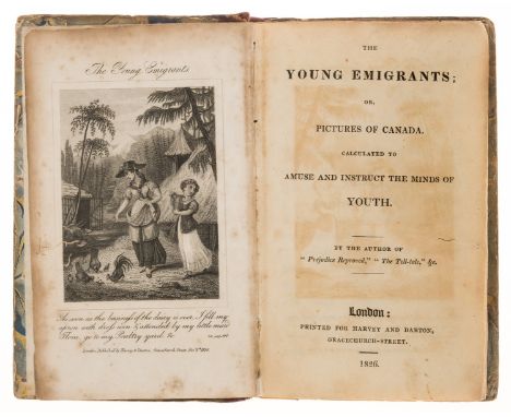 NO RESERVE Canada.- Parr Traill (Catharine) The Young Emigrants or Pictures of Canada Calculated to Amuse and Instruct the Mi