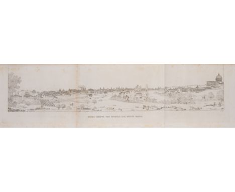 NO RESERVE Italy.- Cipriani (Giovanni Battista) Degli Edificj Antichi e Moderni di Roma Vedute in contorno, 2 vol., engraved 