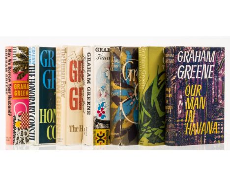 Greene (Graham) Our Man in Havana, neat ink inscription to endpaper, jacket with light toning to spine and rear panel, light 