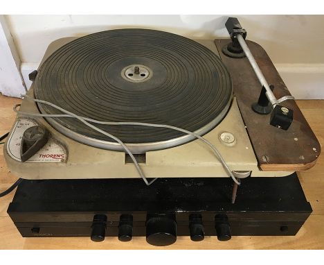 Thorens turntable and an Ariston AX-910 Integrated Amplifier