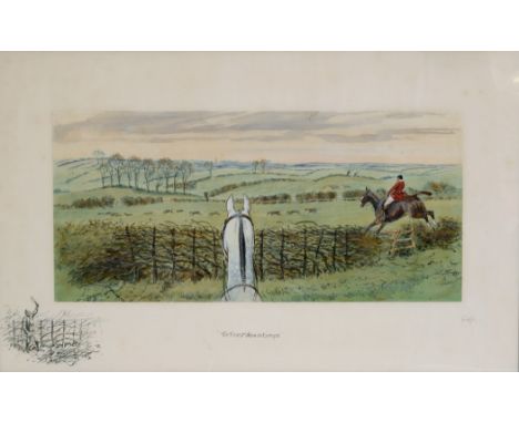 •AFTER `SNAFFLES` (1884-1967) THE FINEST VIEW IN EUROPE; THE WORST VIEW IN EUROPE The pair, offset lithographs, with hand col