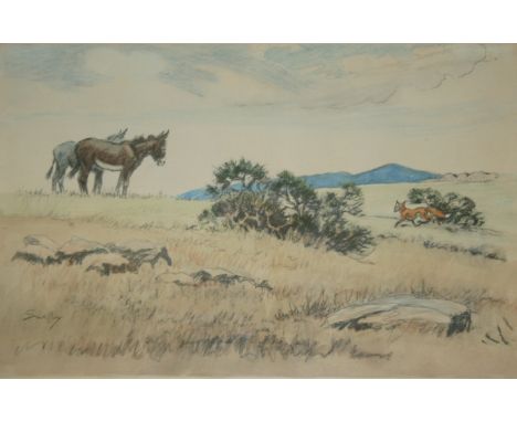 •AFTER `SNAFFLES` (1884-1967) THE INFORMERS Offset lithograph, with hand colouring, on support sheet with printed remarque, s