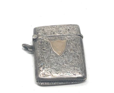 Antique silver vesta cigarette lighter 