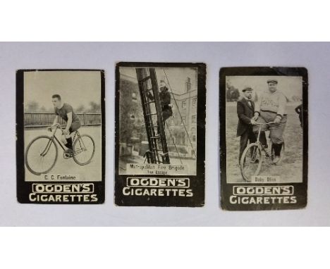 OGDENS, Tabs, inc. General Interest, E (22) , F 62); Actresses (Item 97, 65) etc., slight duplication, scuffing to some black