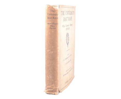 G.C Drinkwater and T.R.B. Sanders, The University Boat Race Official Centenary History 1829-1929, Cassell &amp; Co Ltd, 1929,