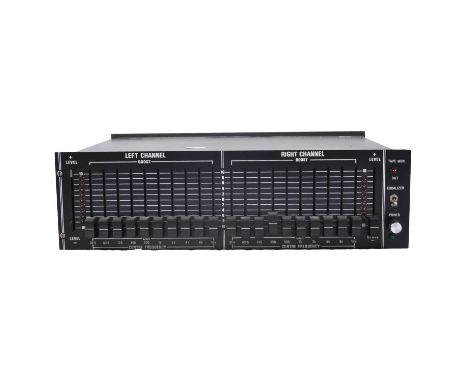 Sony FH-15R Stereo Amplifier, Goodmans GSQ 600 Graphic Equalizer In JVC Super VHS ET Box, Realistic 31-1989 seven band Graphi