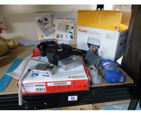 VARIOUS CAMERAS + KODAK PRINTER